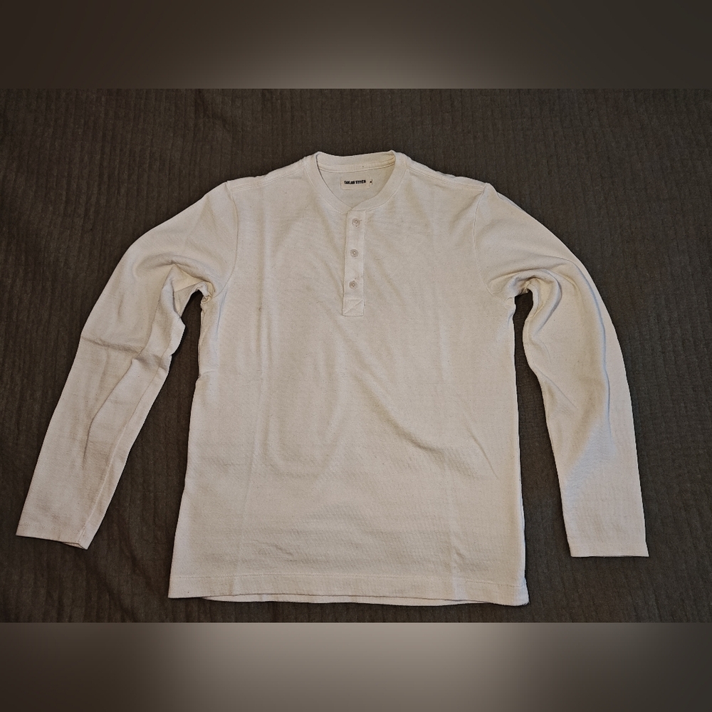Taylor Stitch - The Heavy Bag Henley - Natural